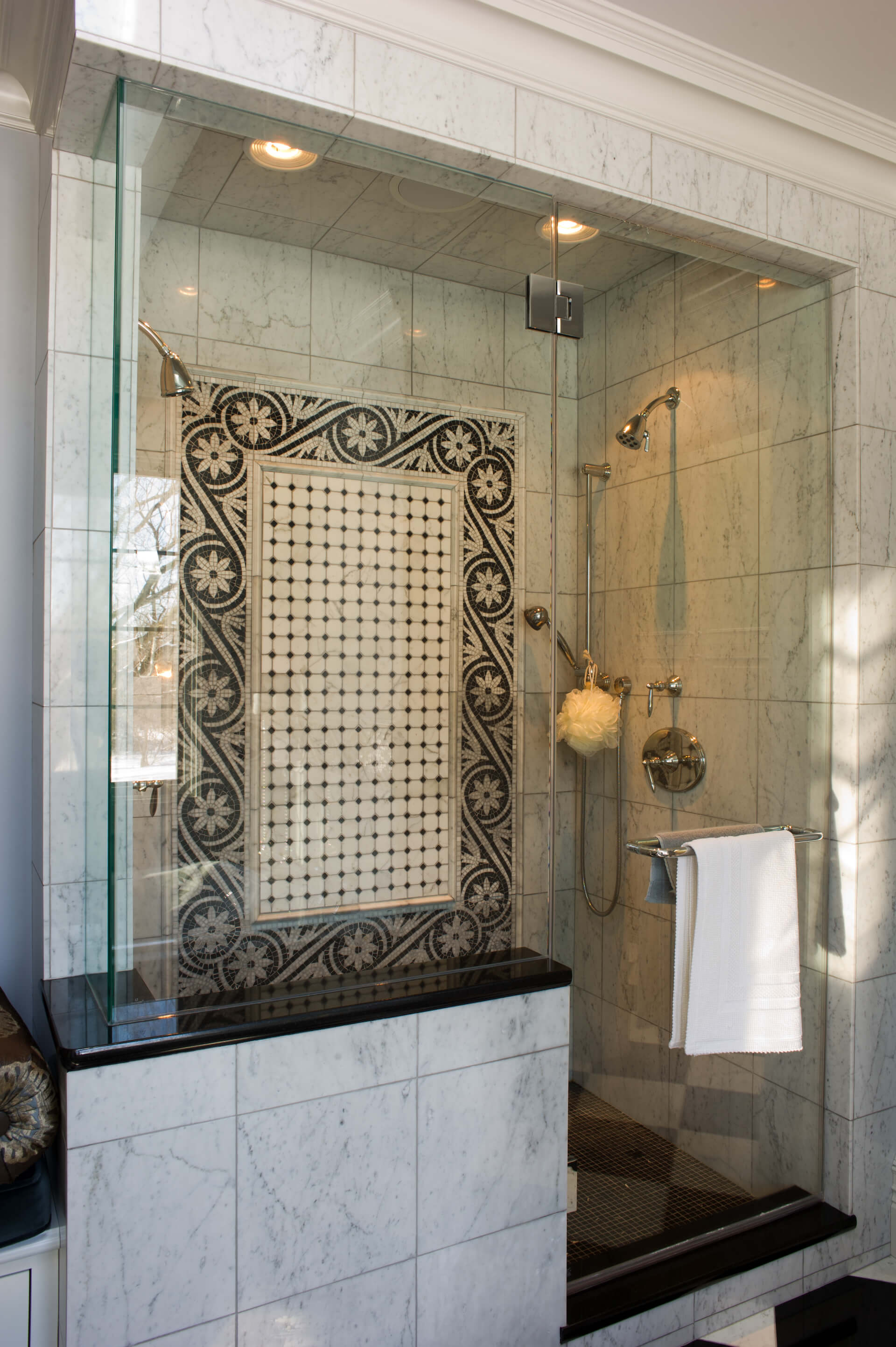 Tiled Shower Stall