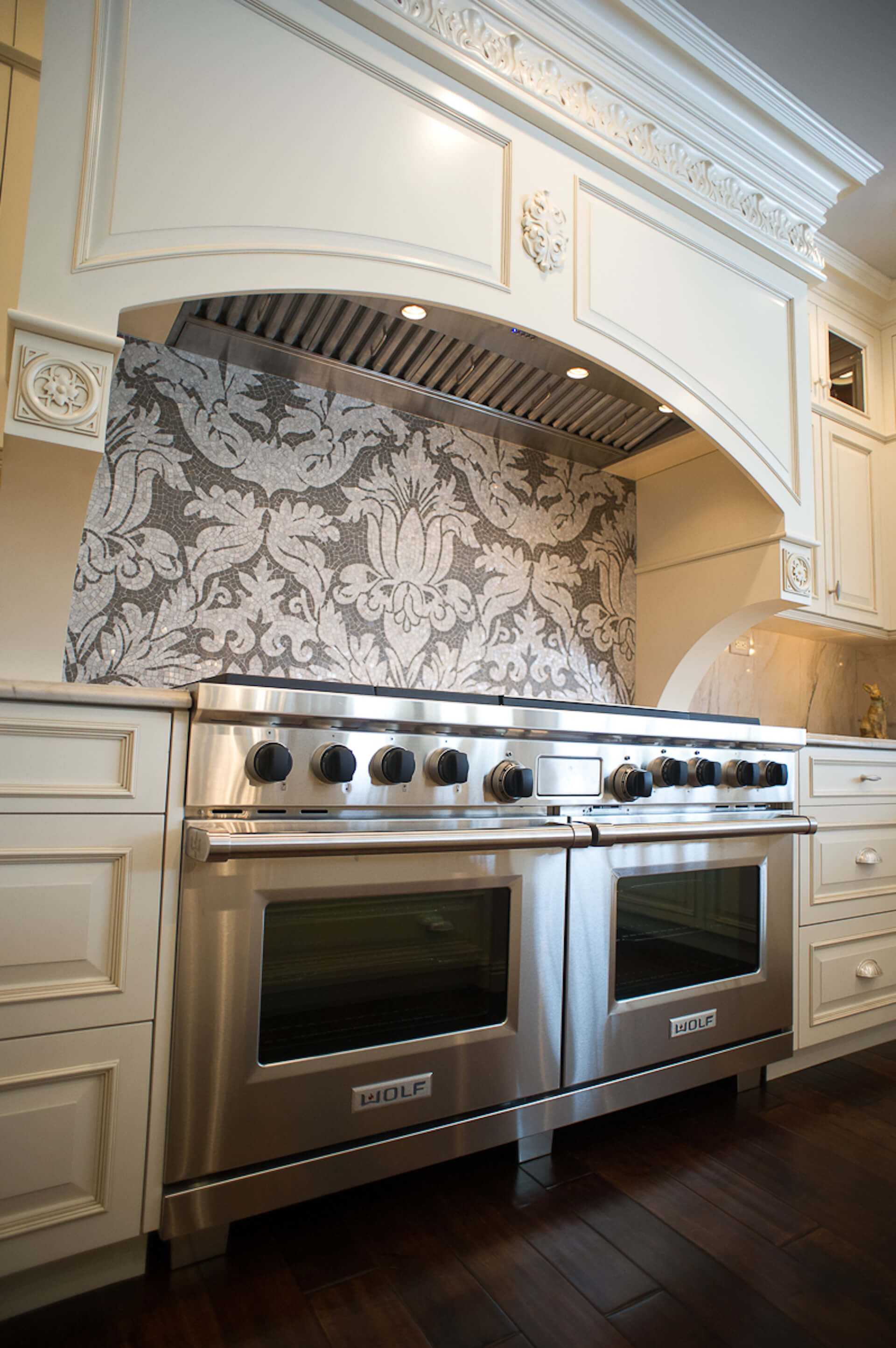 Mosaic back splash
