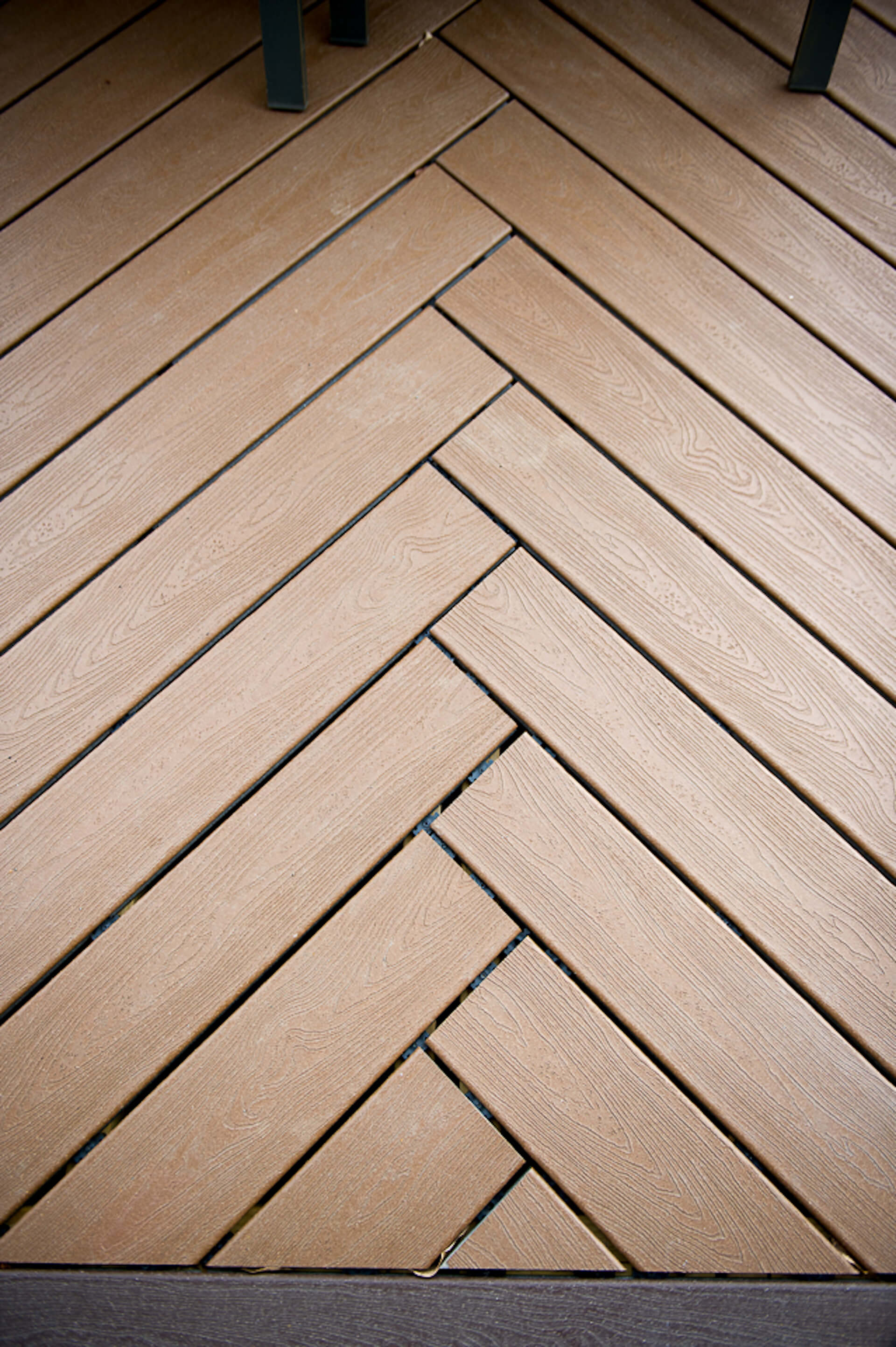 Herringbone Synthetic Deck