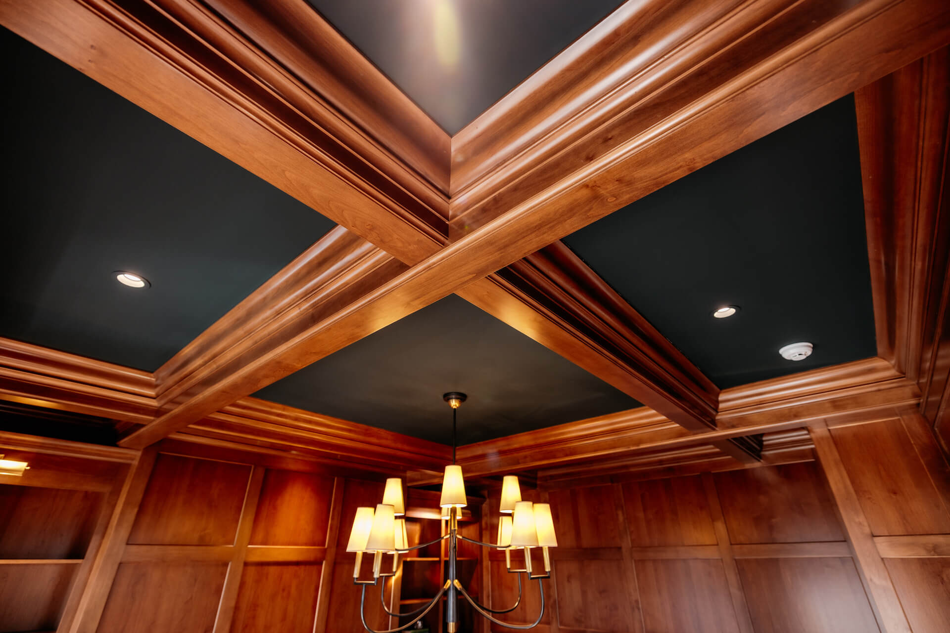 Stained Woodwork for Study