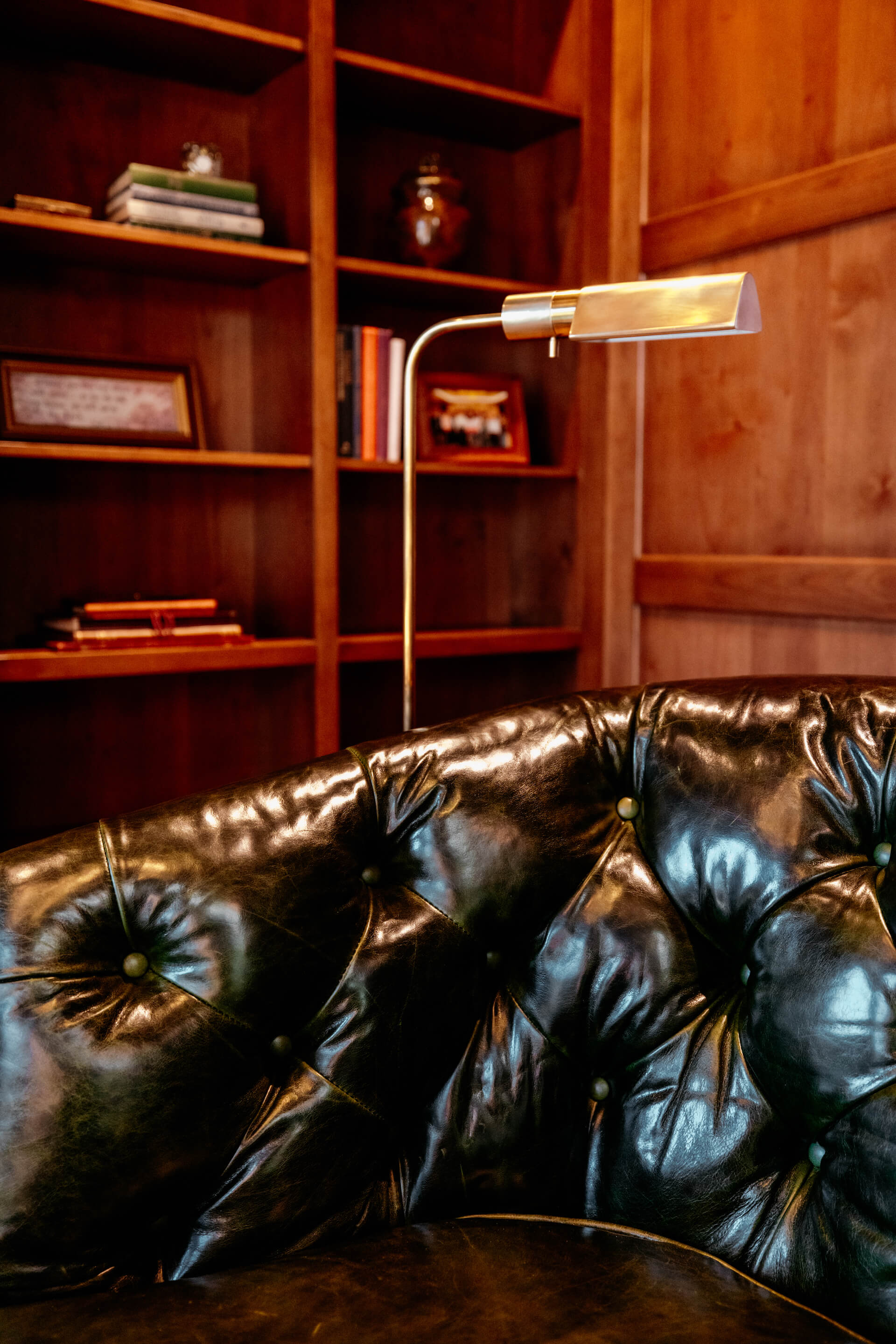 Leather Reading Chair