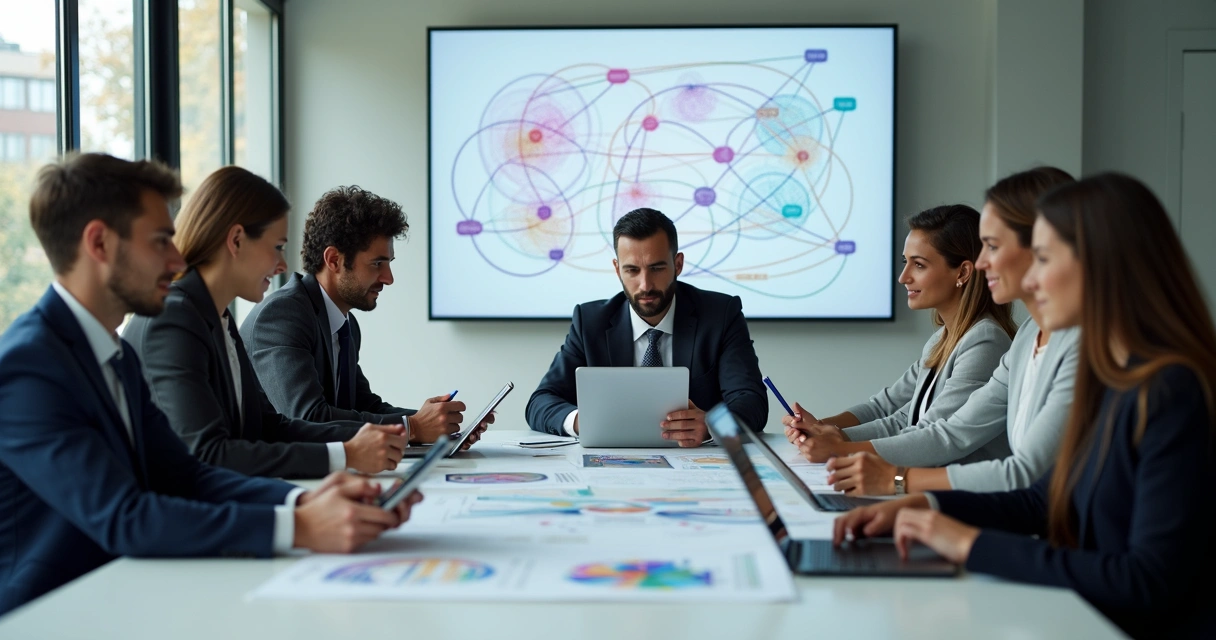 Equipe de RH analisando plano de implantação de assessment comportamental 