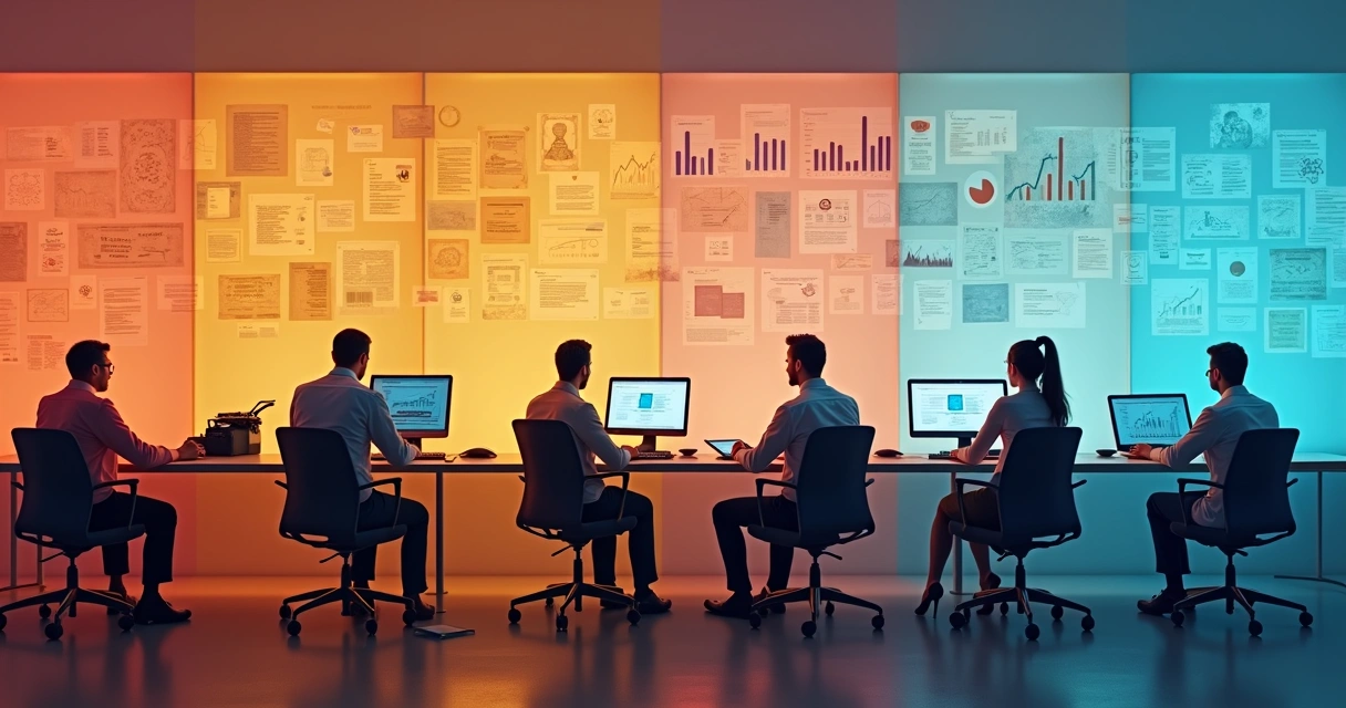 Linha do tempo da evolução do RH na empresa, de operacional a estratégico, mostrando etapas e pessoas