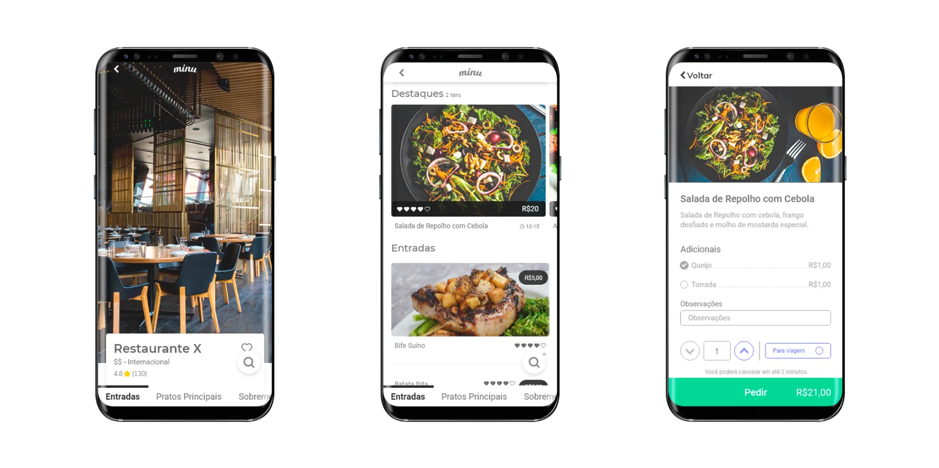 Minu app demonstration