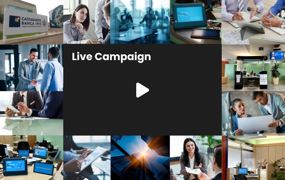 app live billboard campaign digital signage