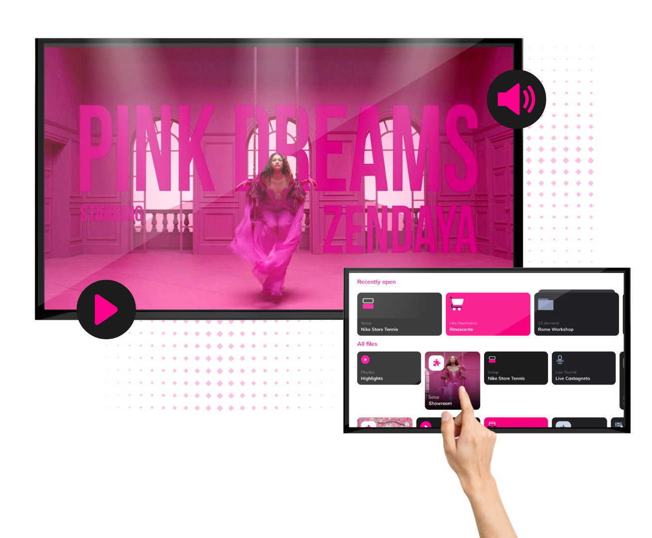 Live Controller by Livesignage: control all your content from one single display!
