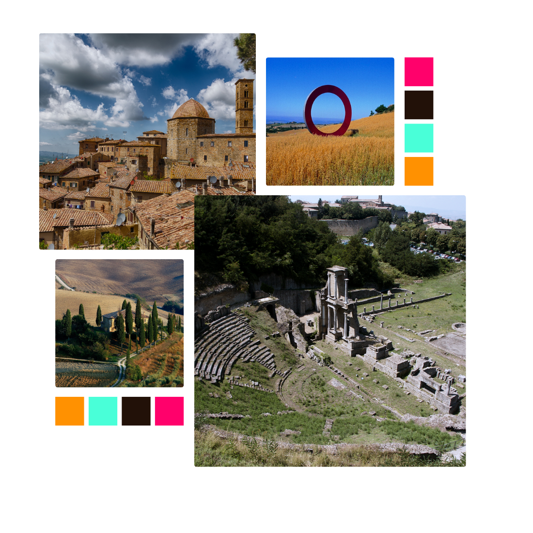 Volterra and Tuscany Livesignage