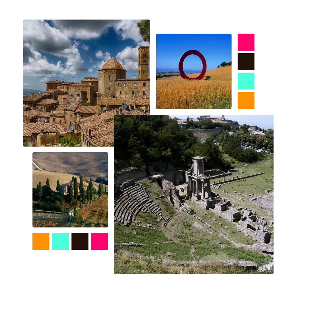Volterra and Tuscany Livesignage