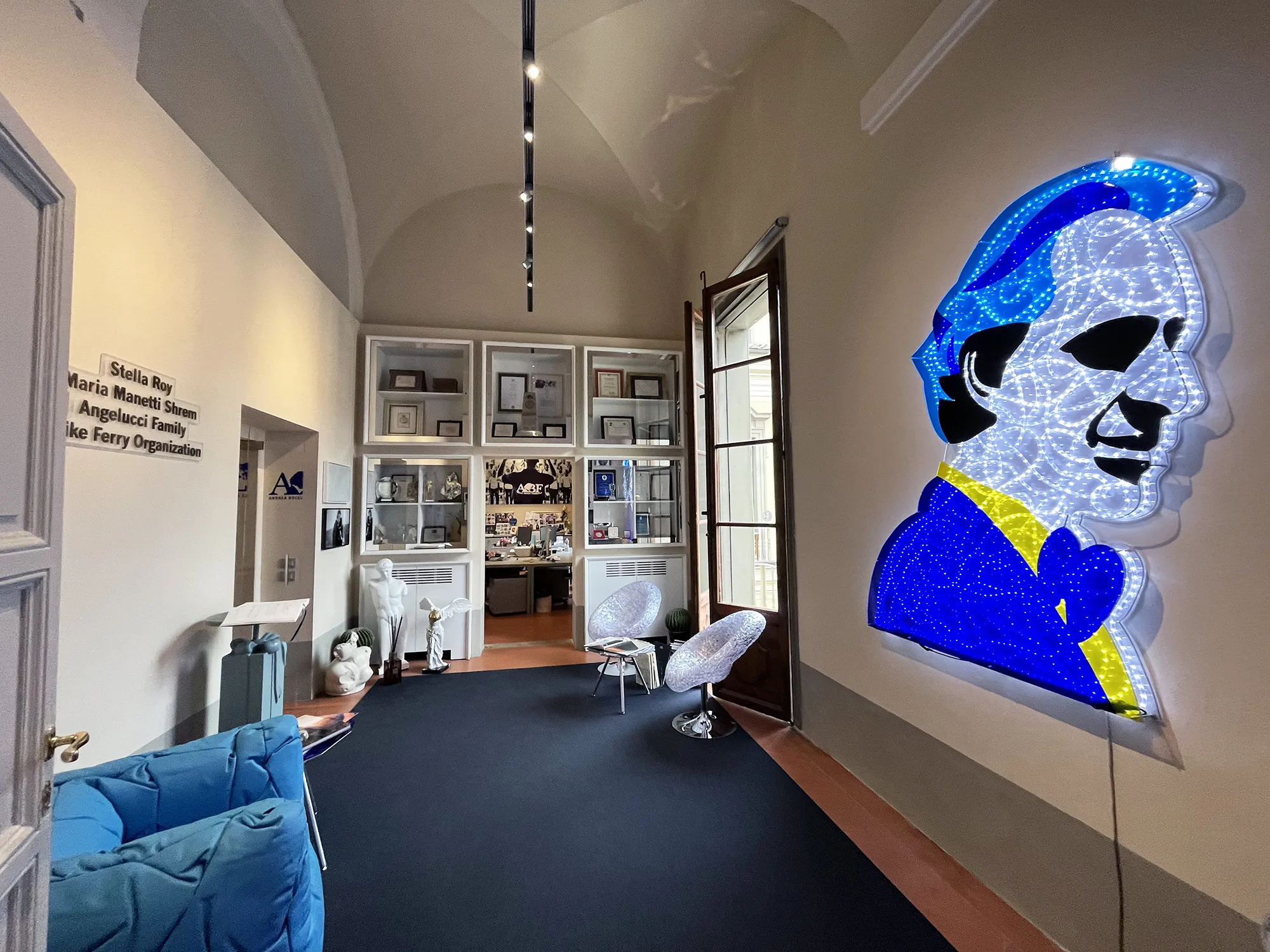 Andrea Bocelli Foundation Livesignage Experience Designer Project