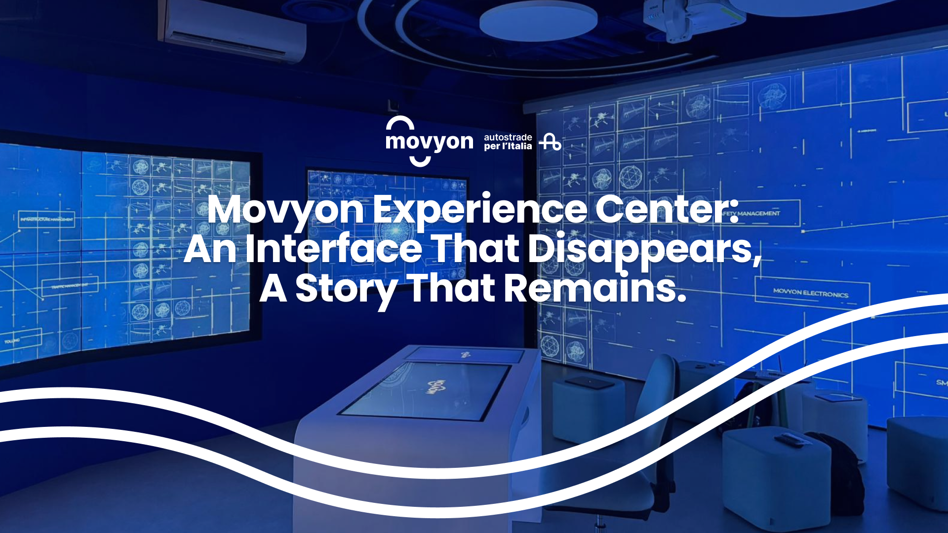 Livesignage for Movyon Experience Center where Data Meet Immersion