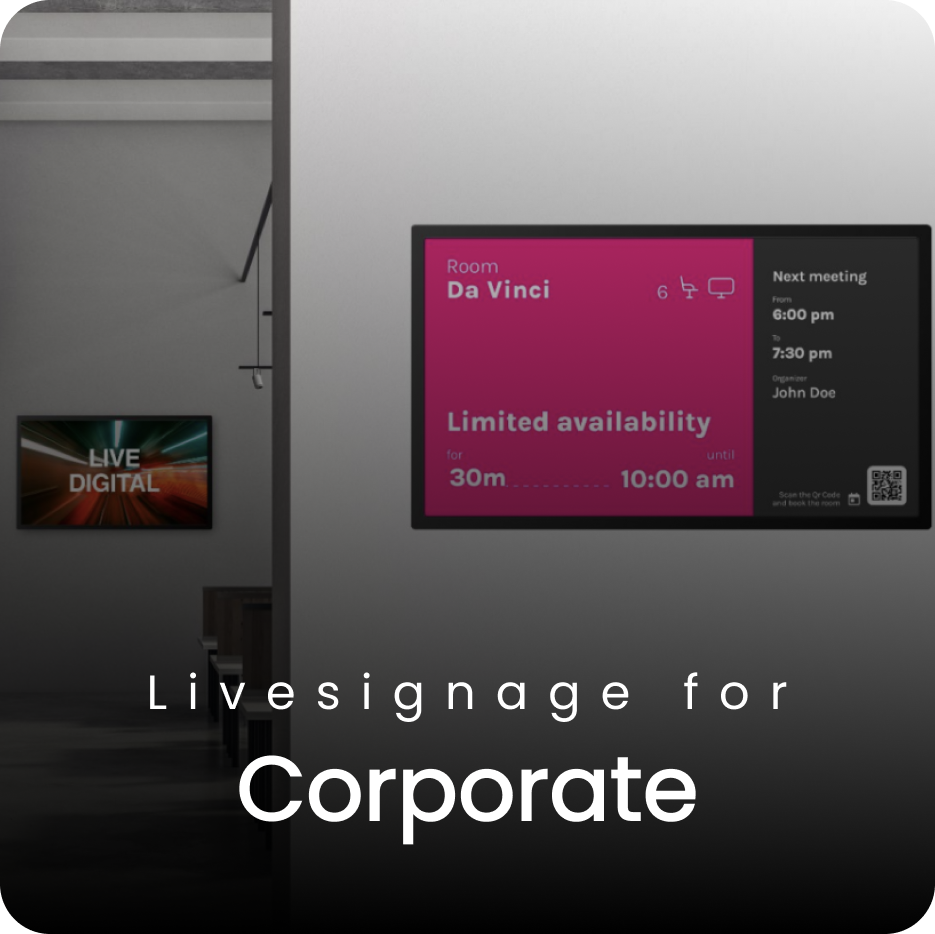 Livesignage for Corporate