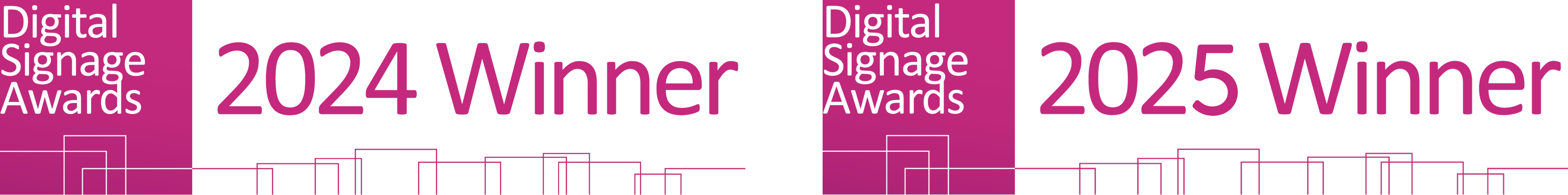 Livesignage Digital Signage Awards Winners 2024&2025