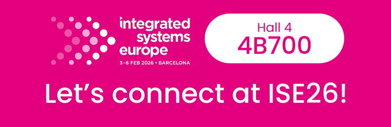 Livesignage a ISE 2026 booth 4B700 usa il codice ISE260731