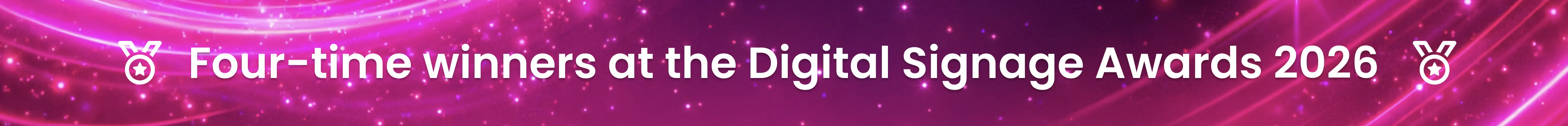 Digital Signage awards 2026 winners