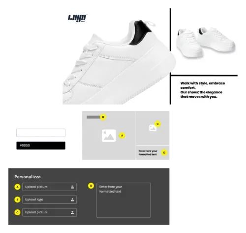 Creating a retail template in the Livesignage interface