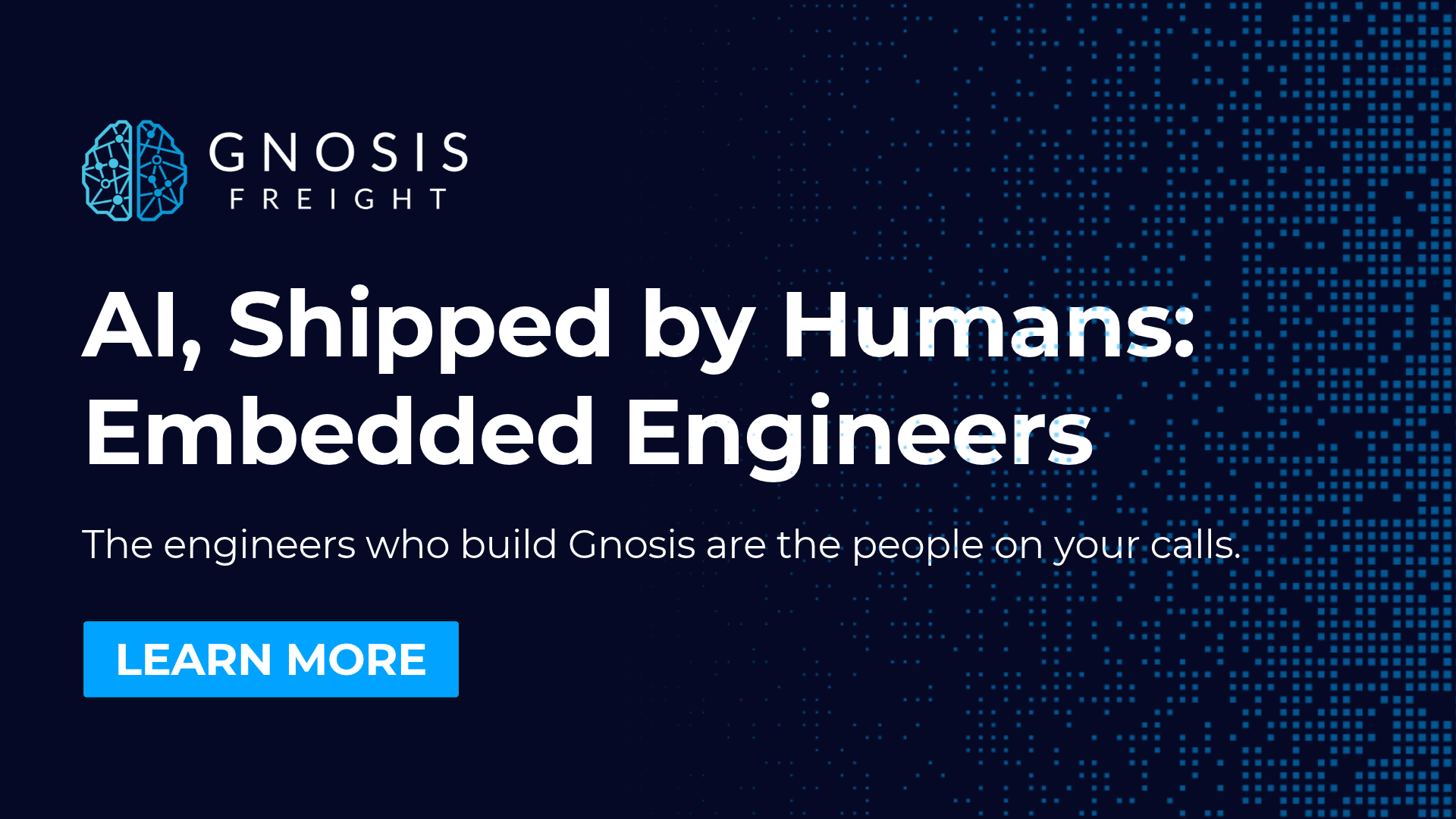 Gnosis Freight Success Story