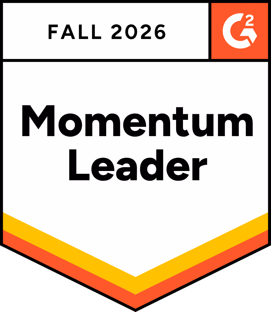Gnosis Freight G2 Momentum Leader #1 badge for Fall 2026