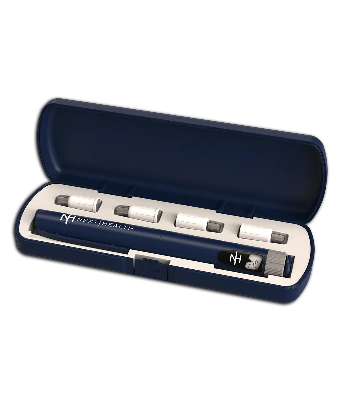 The Next Health peptide program kit, with pen injector and supplies