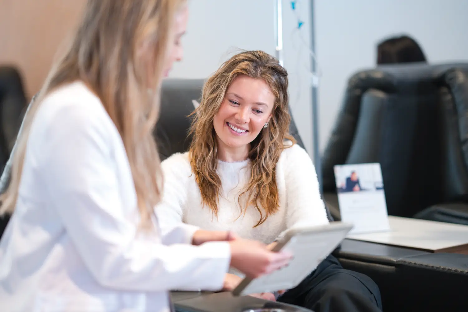 Happy clients in next health premier