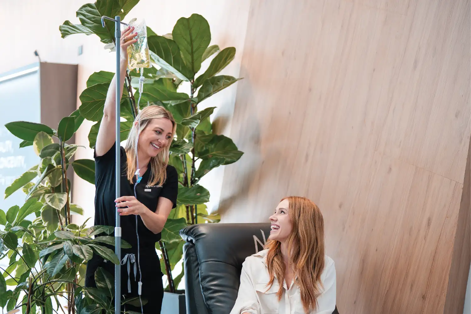 Happy clients in next health premier