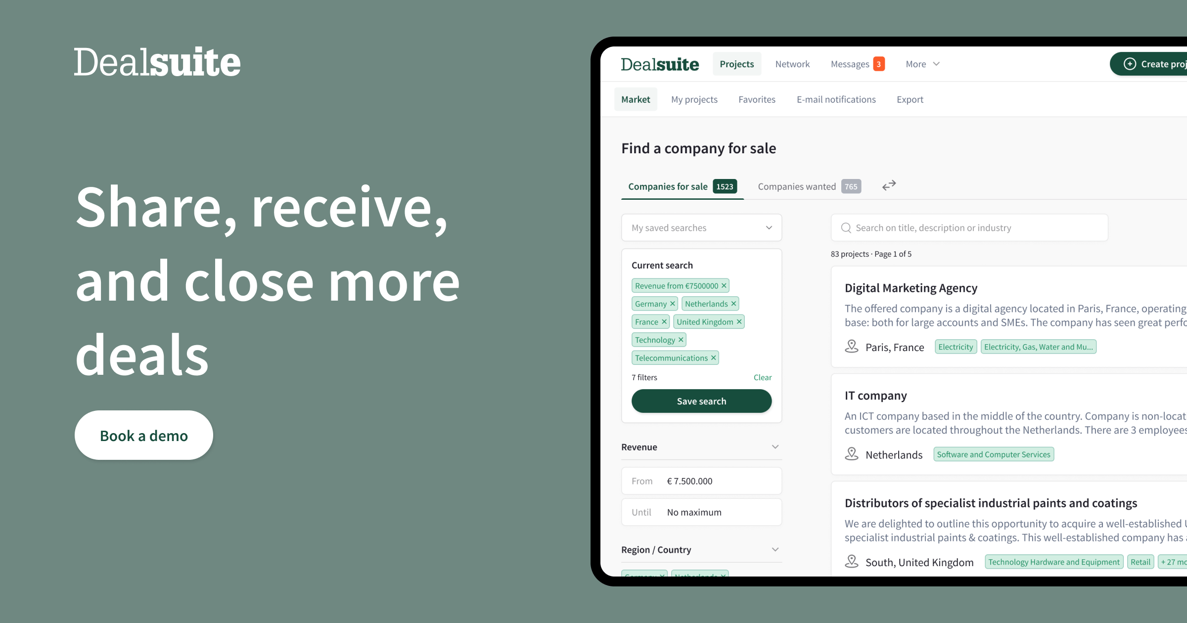 The Leading European M&A Platform