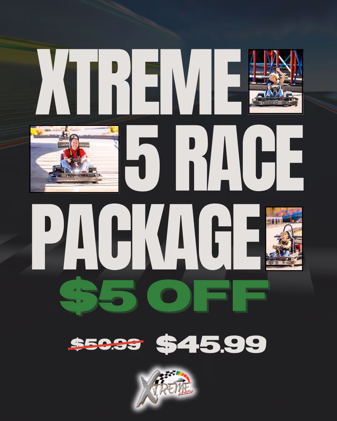 Go Kart pricing