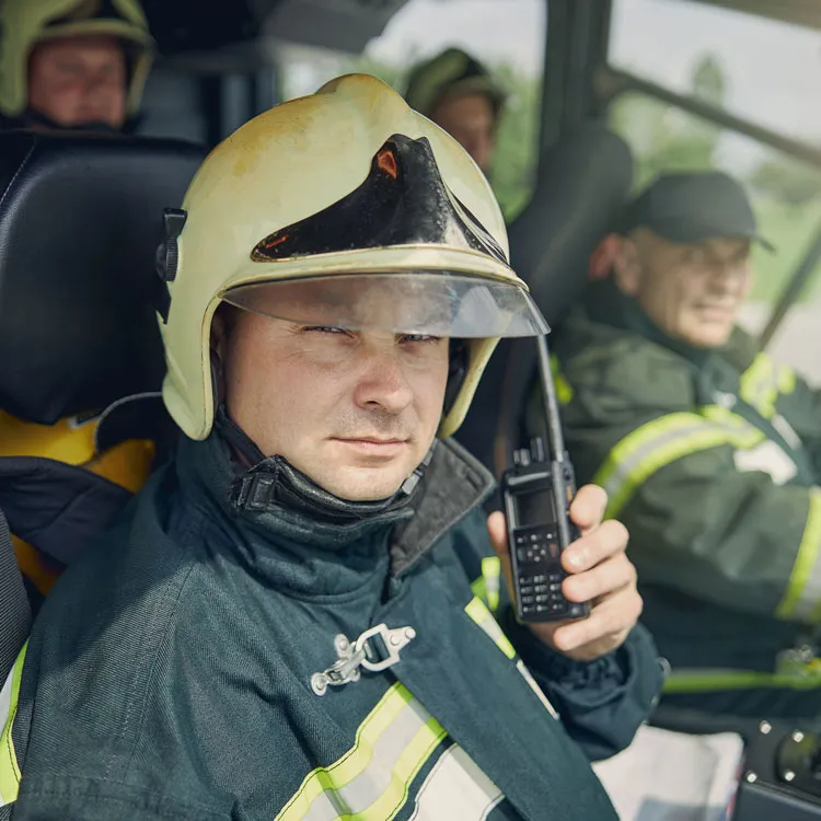 Firefighter ready to manage wildfires