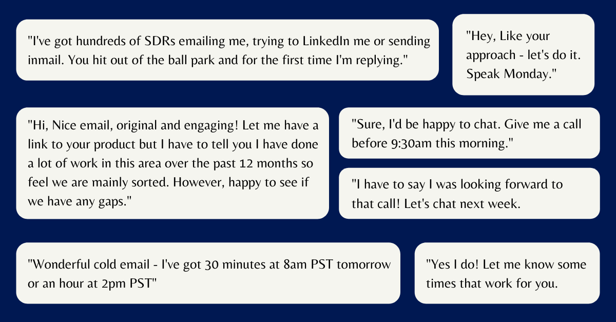 cold email personalization