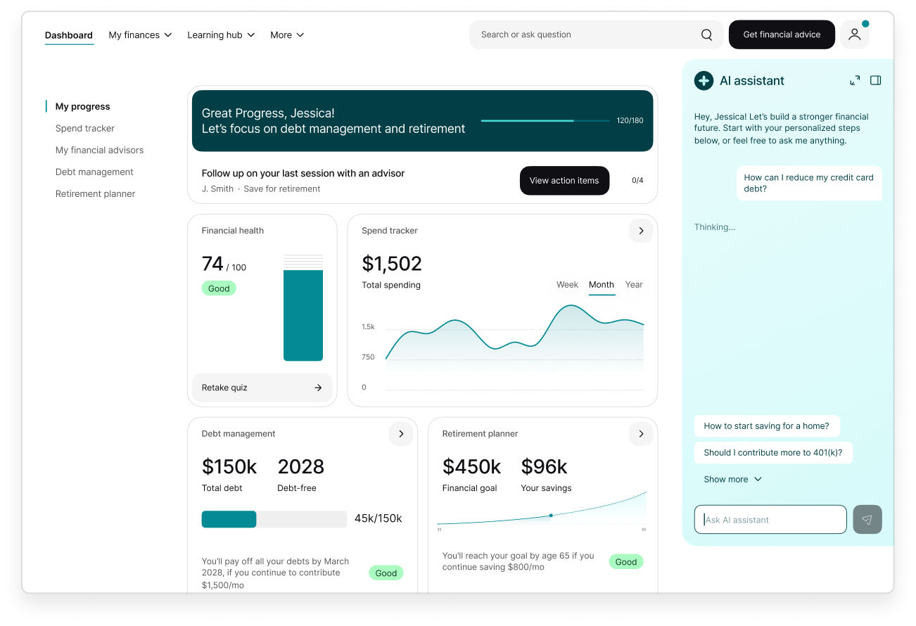 AI powered Financial Wellness
