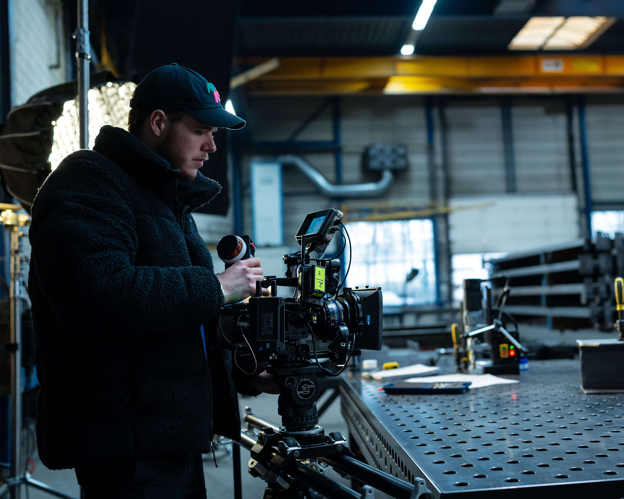 Cinematographer on the event