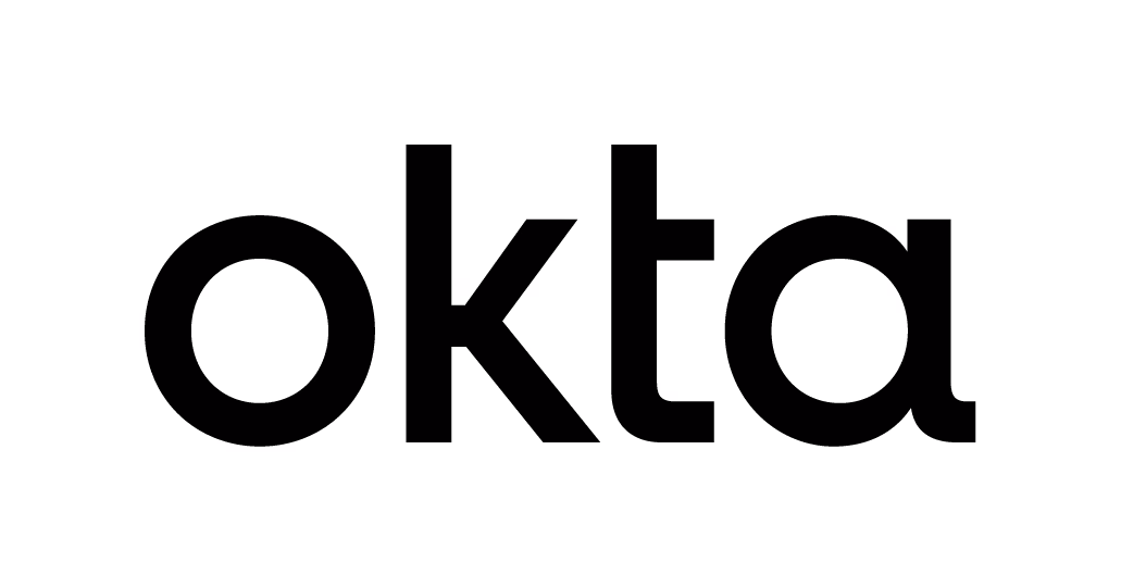 Black stylized text logo reading 'Okta' on a white background.