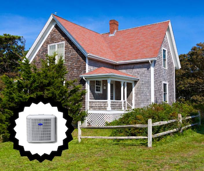 Heat pumps can be good for New England homes.
