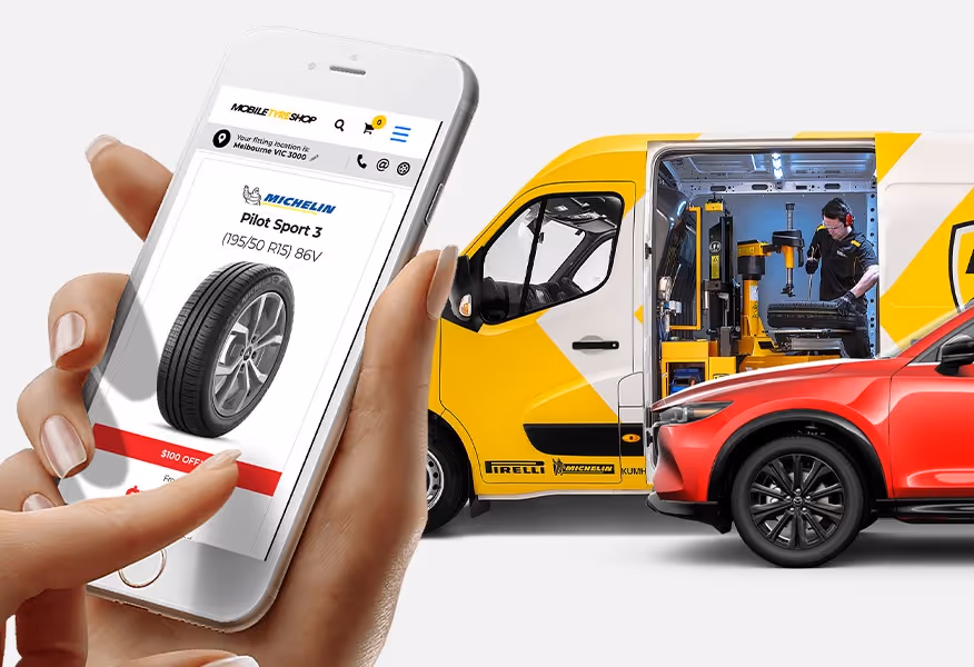Mobile Tyre Shop image
