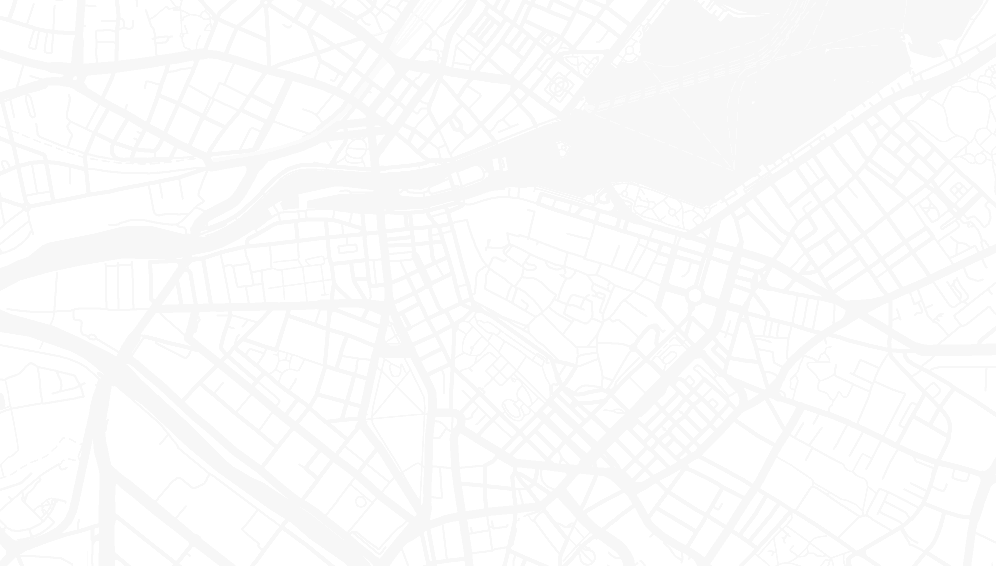 Une carte en noir et blanc de Genève