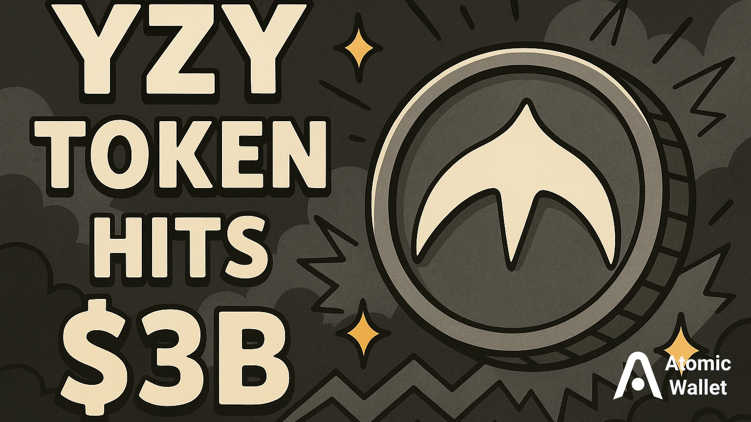 Kanye’s YZY Token Hits $3B Then Crashes 50% in a Day
