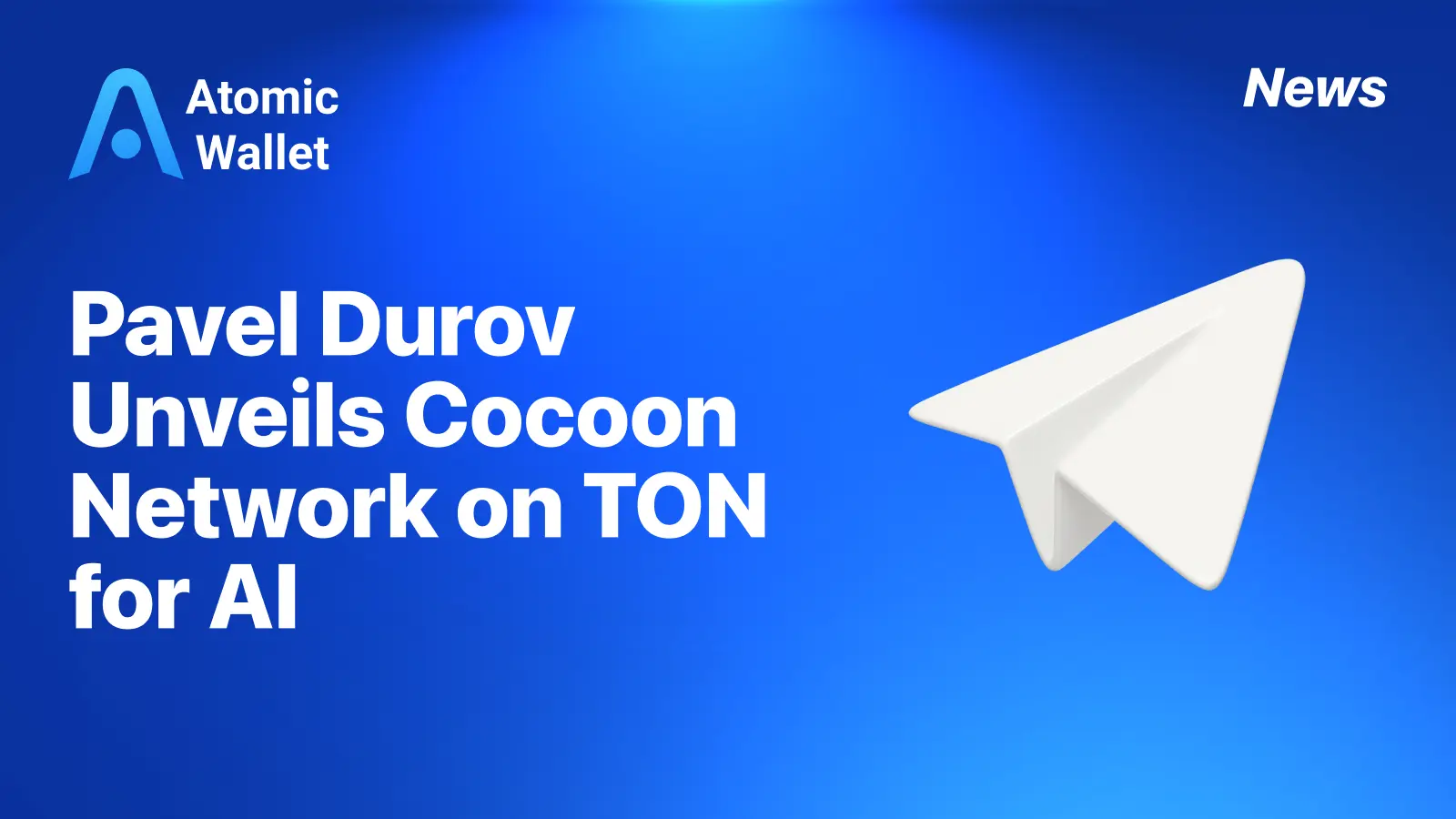 Pavel Durov Unveils Cocoon Network on TON for AI