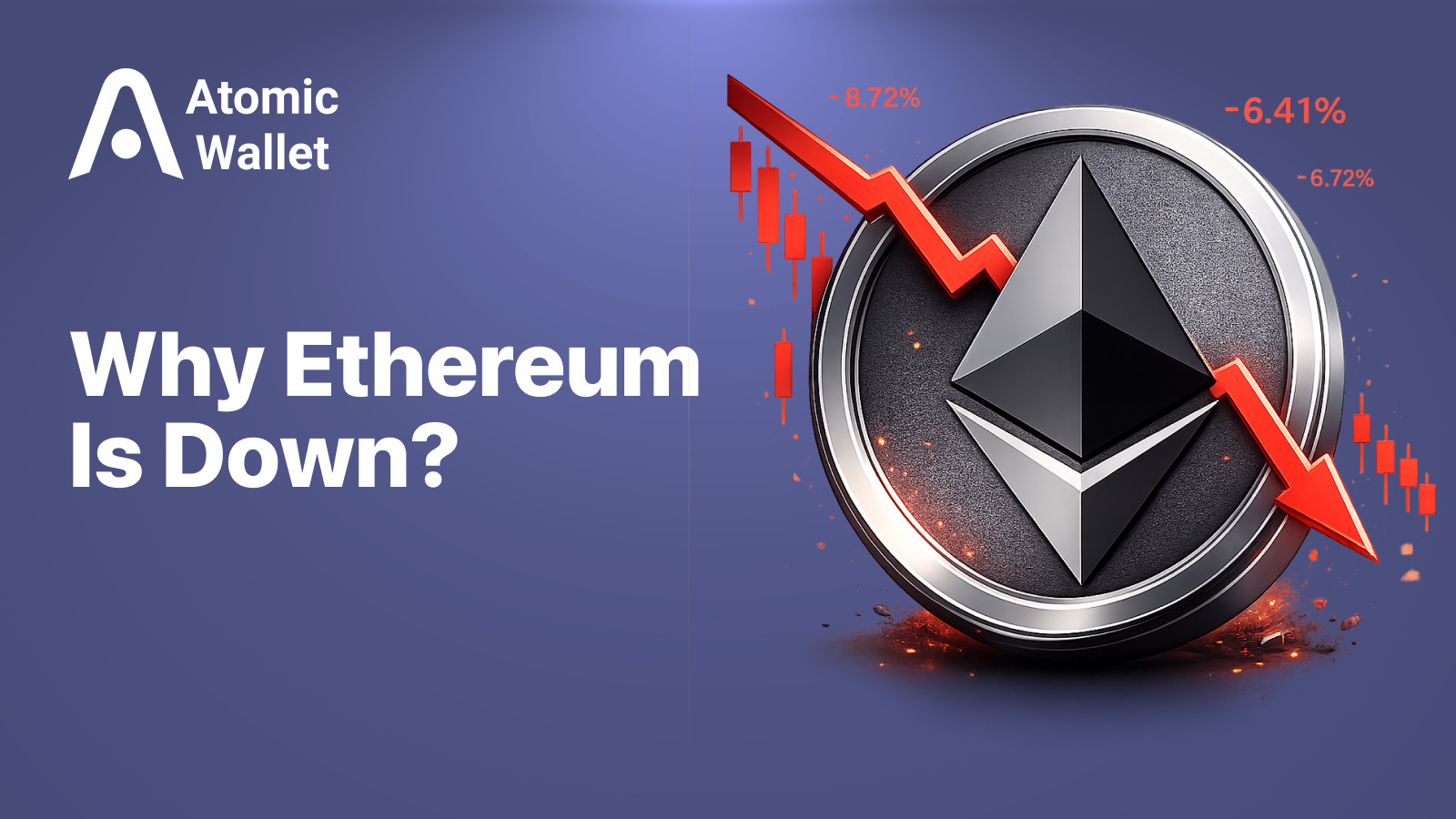 Why Is Ethereum Down Today? Key Reasons Behind ETH’s Price Drop