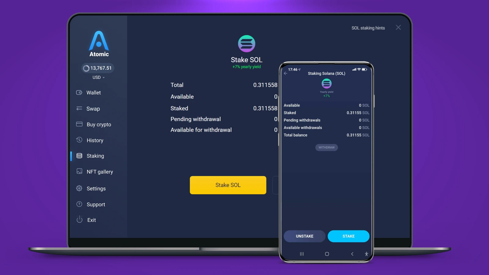 Solana Staking
