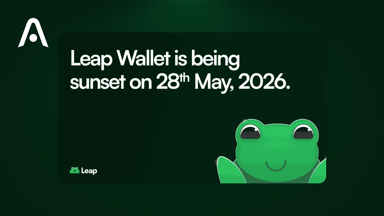 Leap Wallet Is Shutting Down