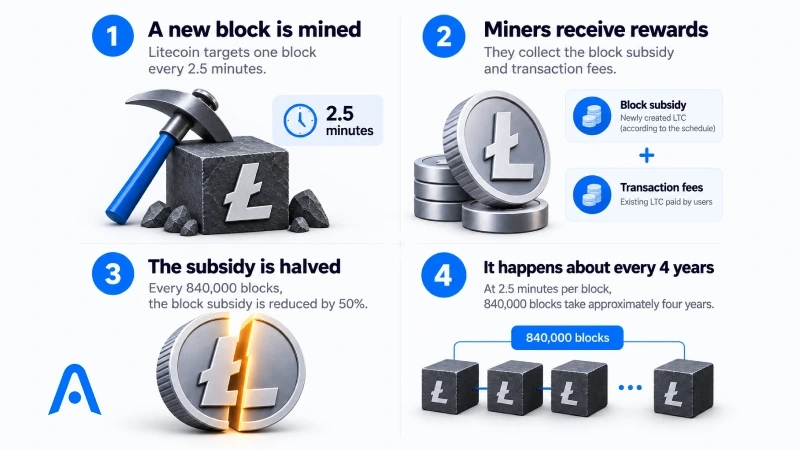 How Does Litecoin Halving Work