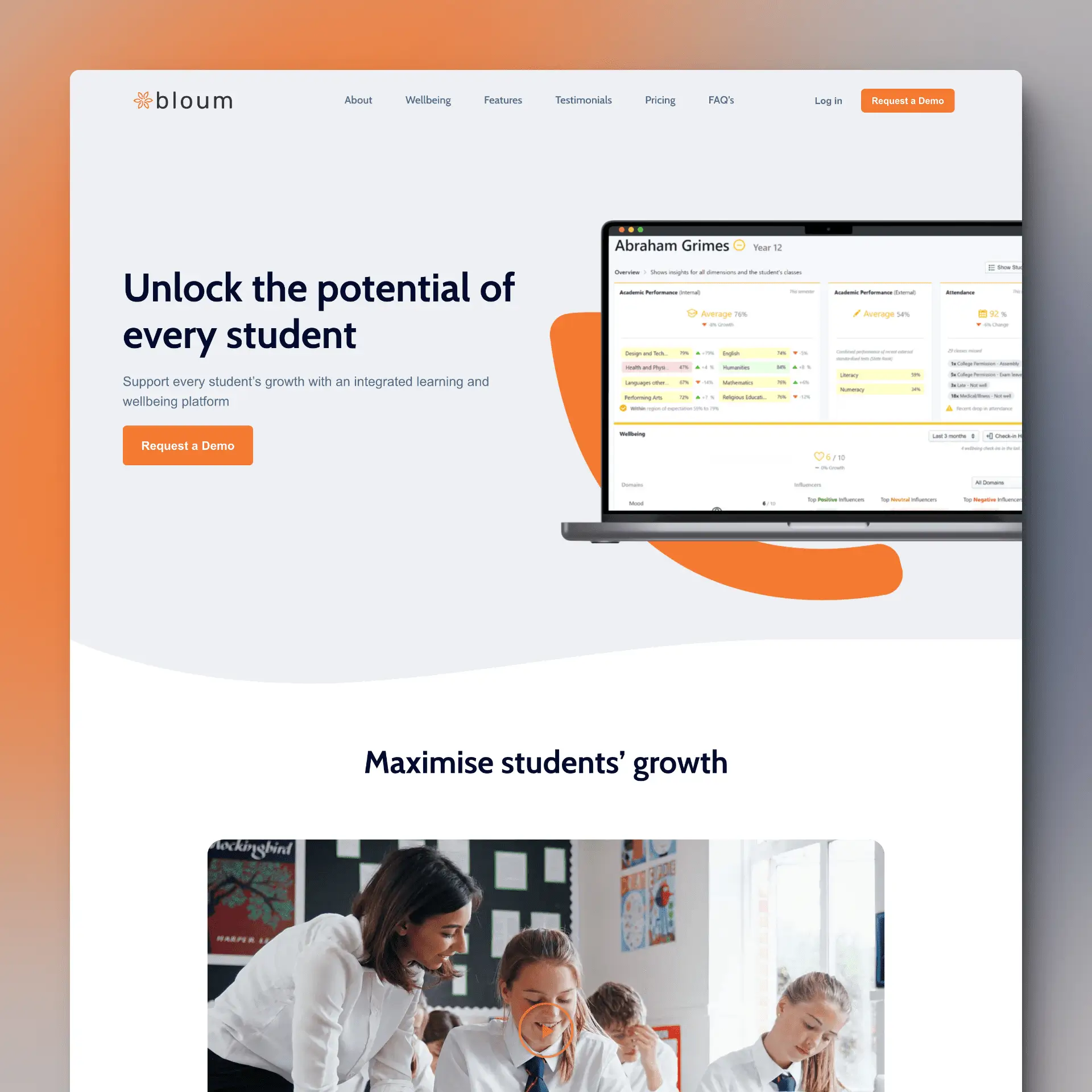 Website Design screenshot Melbourne