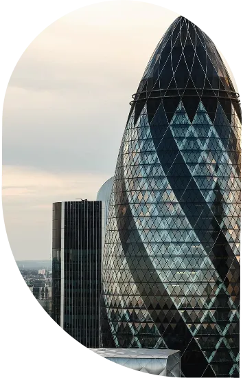 A vector from Insider's Table that depicts a photographic image of London, the Gherkin is visible in this image.