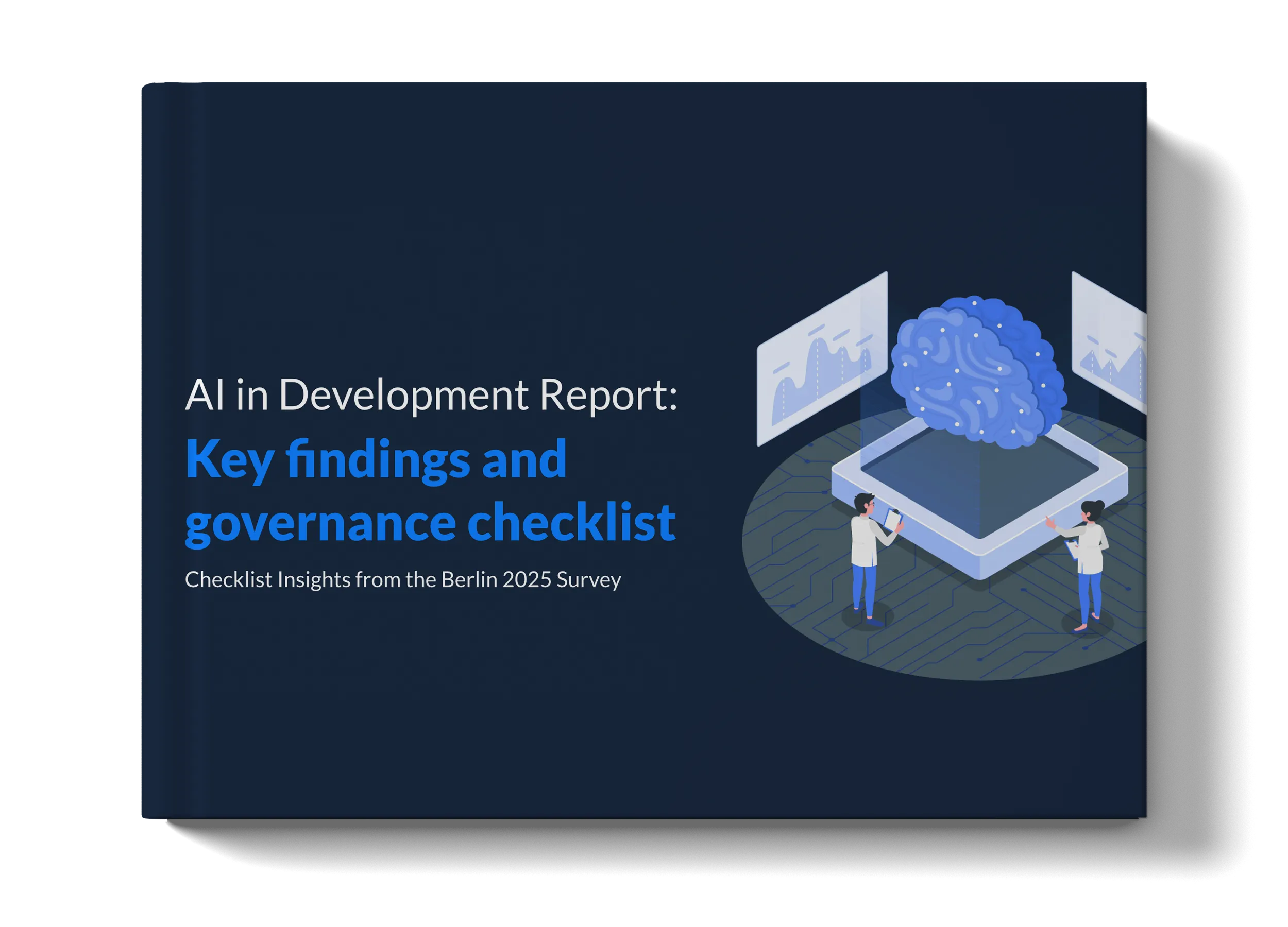 Ai in Development Report e book mockup