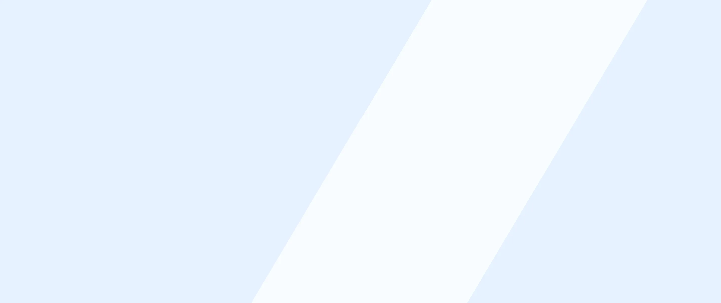 A light blue abstract background with a diagonal white gradient band.