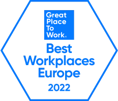 Best workplaces Europe 2022 logo
