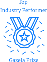 Gazela Prize TOP industry performer 2019 logo