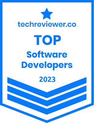 Techreviewer top software developers 2023 logo