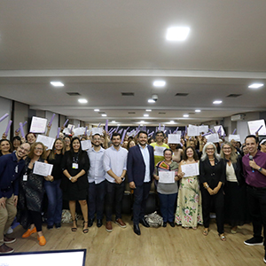 Formatura de artesãos do Mãos e Mentes Paulistanas