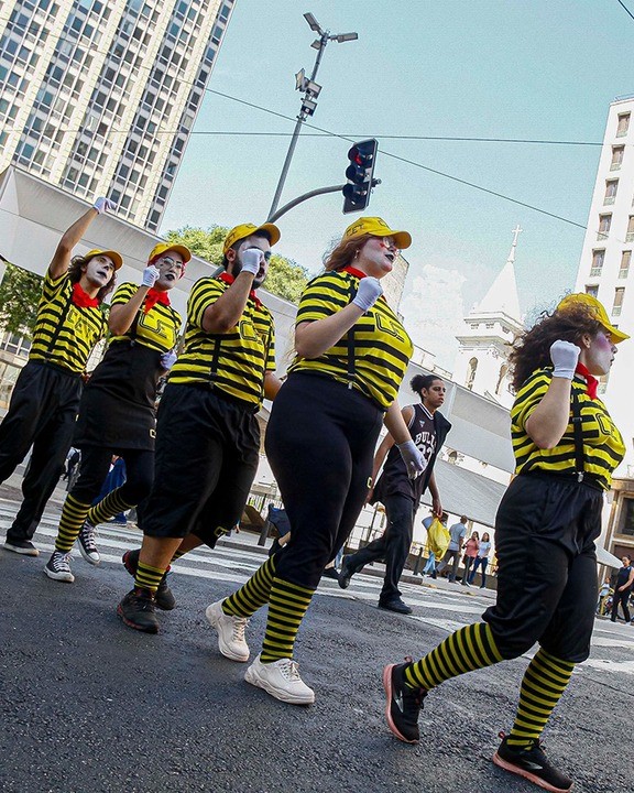 Ação de maio amarelo realizada pela CET