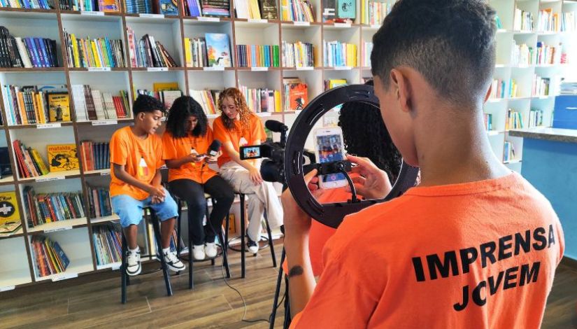 Gravação do imprensa jovem